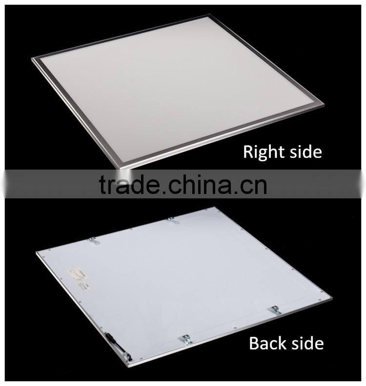 AC85-265V 600*600 square led flat panel lamp Al+PMMA material 36w,40w,48w,72w