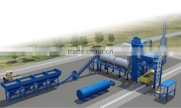 60ton/h DHB-60 MOBILE ASPHALT MIXING PLANT
