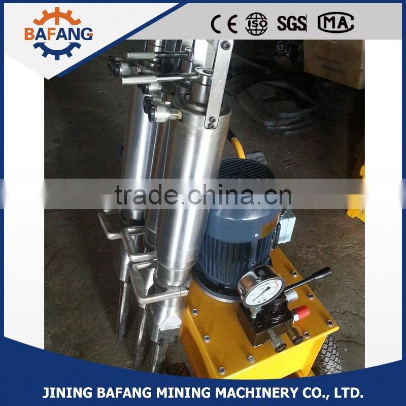 Hand Hydraulic Darda Electric Rock Stone Splitter with splitter guns for Sale