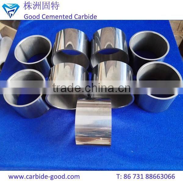 OEM high quality round tungsten carbide die bushing /cemented sleeve