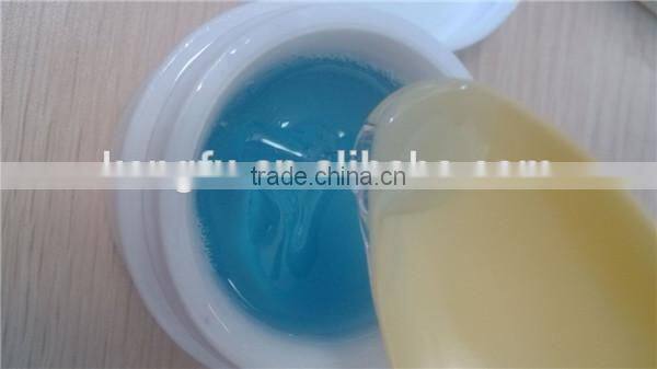 Professional UV builder gel factory transparent blue nail extension