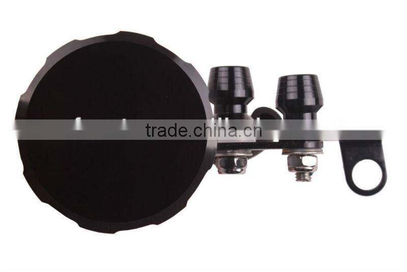 High Performance CNC Motorcycle Brake Tank Reservoir for Honda Yamaha Suzuki Kawasaki Aprilia BMW Ducati KTM Black