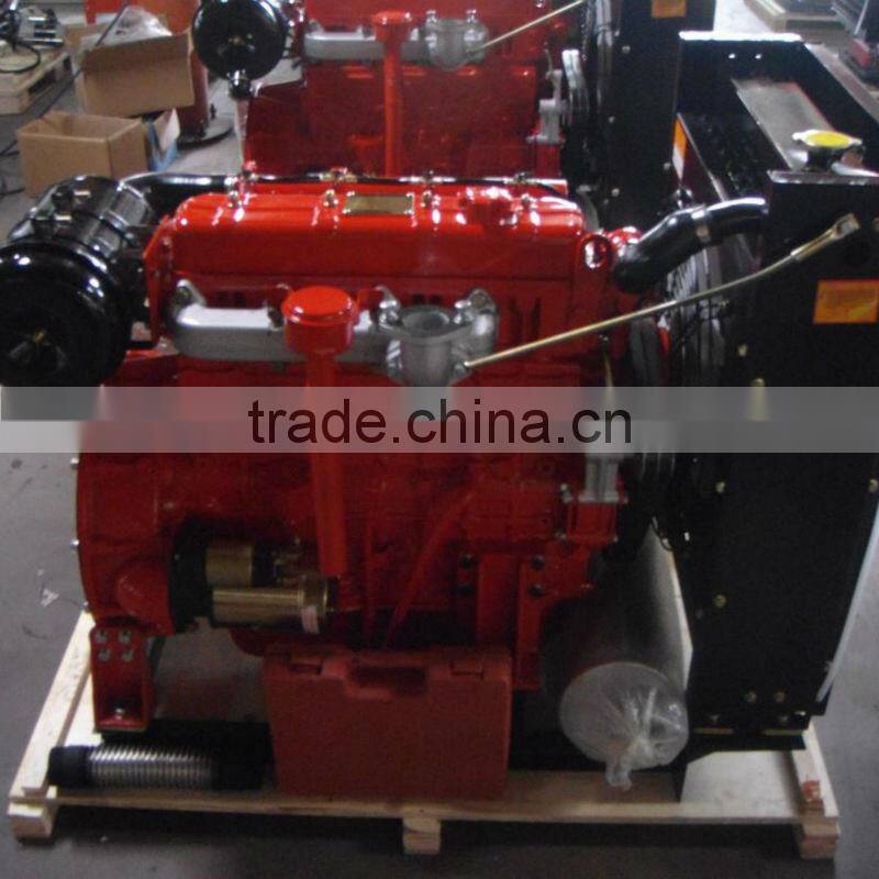 105HP fire fighting diesel engine with radiator 4108