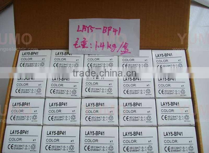 Push Button plastic bezel pushbutton switchLAY5-BP41