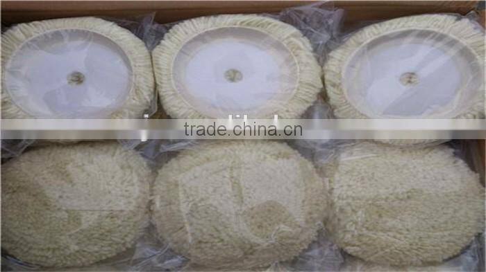 7" single sides wool buffing pad made by RT112 wool