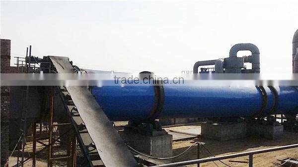 2.8 meter diameter lignite coal rotary dryer with large capacity drying 10 ton per hour