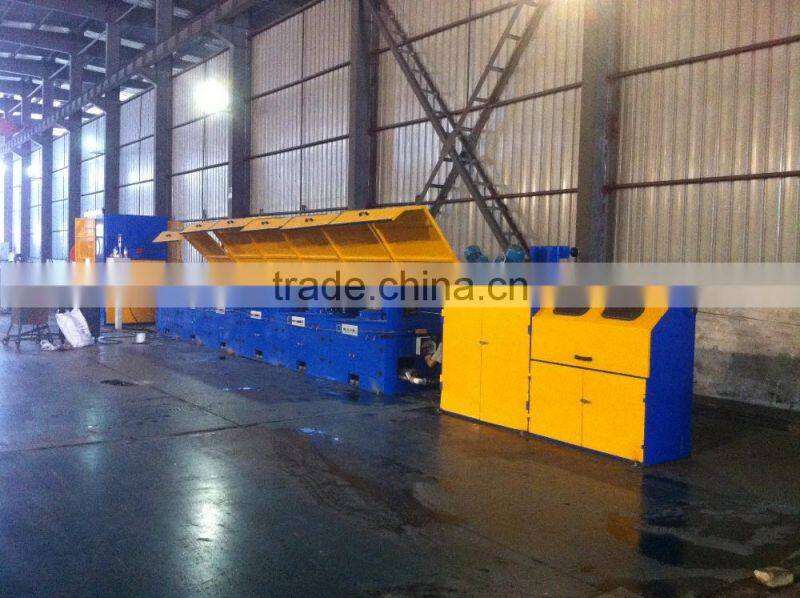 high quality straight line wire drawing machine