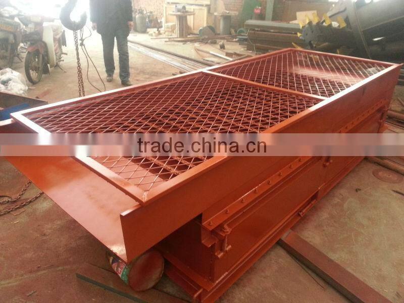 Hot sale new designed portable pulsating gold sluice box for mining gold