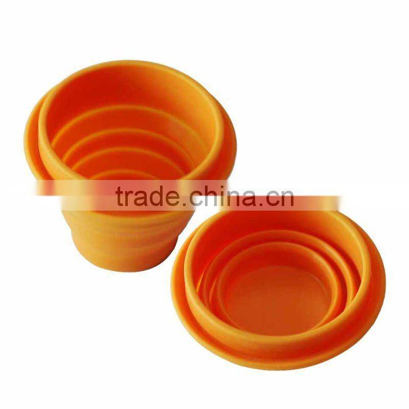 Hot! Heat Stable Silicone Collapsible Cup