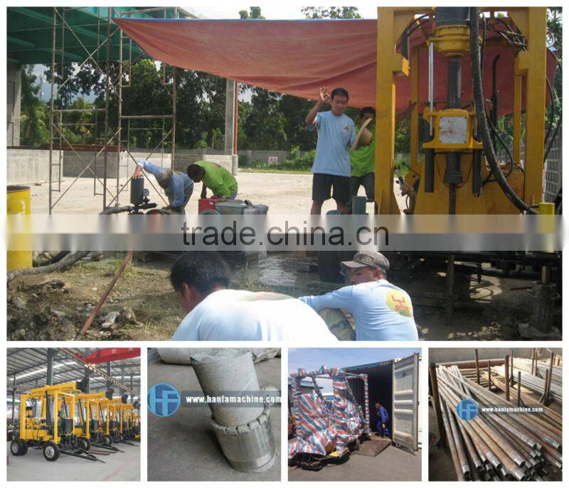 HFT350B truck water well drilling rig machine