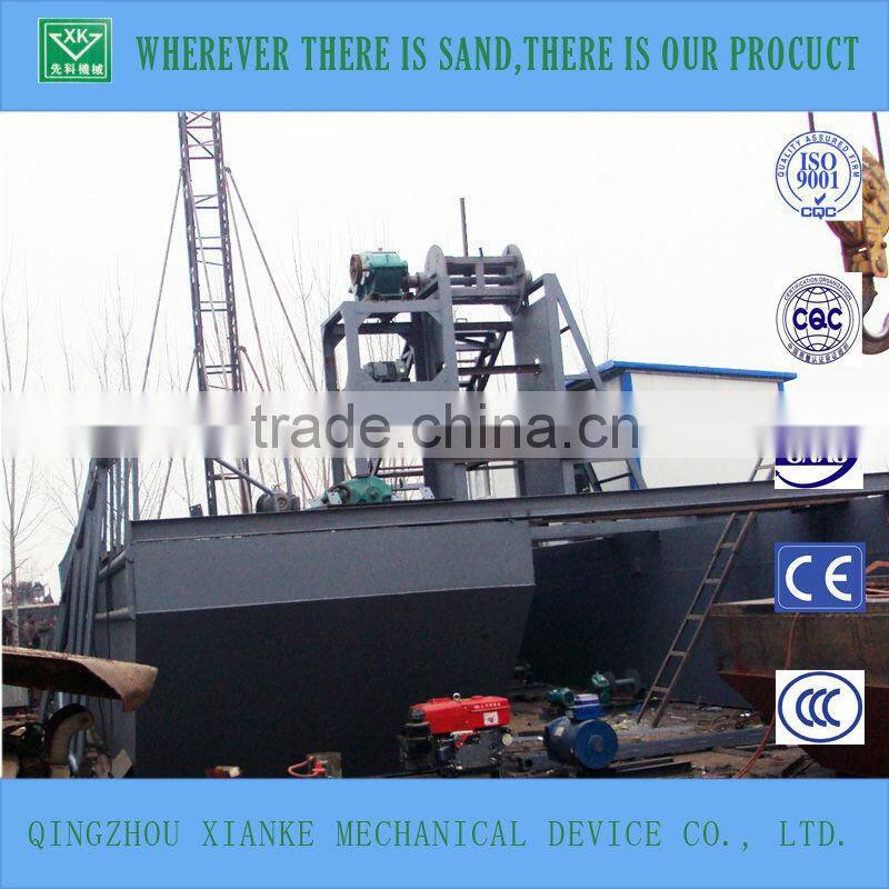China Qingzhou Jet Suction Dredger With Top Brand Engine
