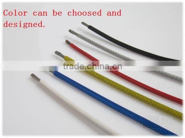 alibaba express 12mm pvc coated steel wire rope sling price hoist