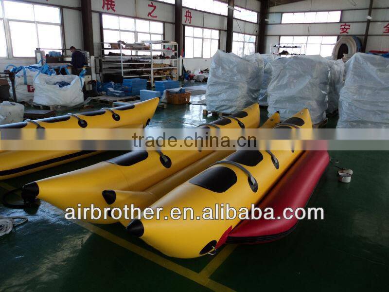 Hot sales optional size inflatable banana boat