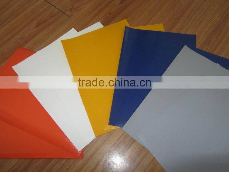 Heavy Duty tarpaulin plastic sheet with metal grommets, flame retardant
