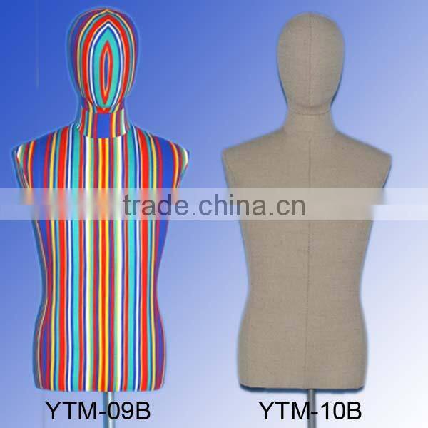 fiberglass half body dressmakers tailors mannequin