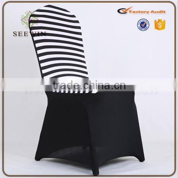 wholesale Stripe fabric for spandex chair covers
