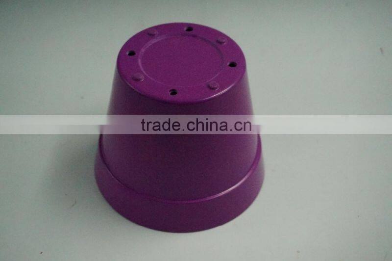 eco bamboo fibre garden flower pot planter Various color