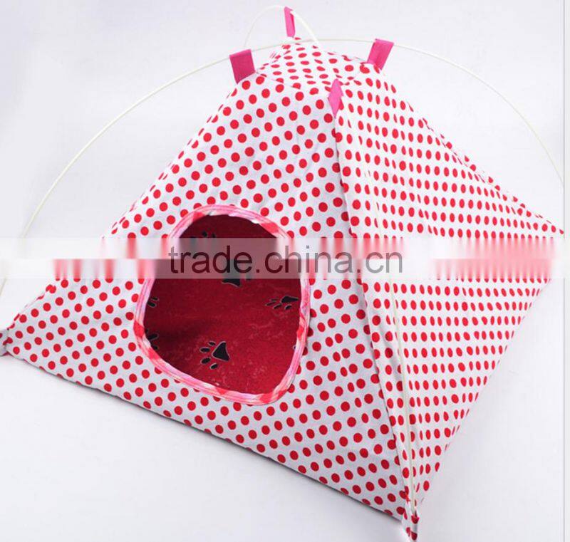 Hot wholesale high quality warm nice beauty pet bed tent,house for dog