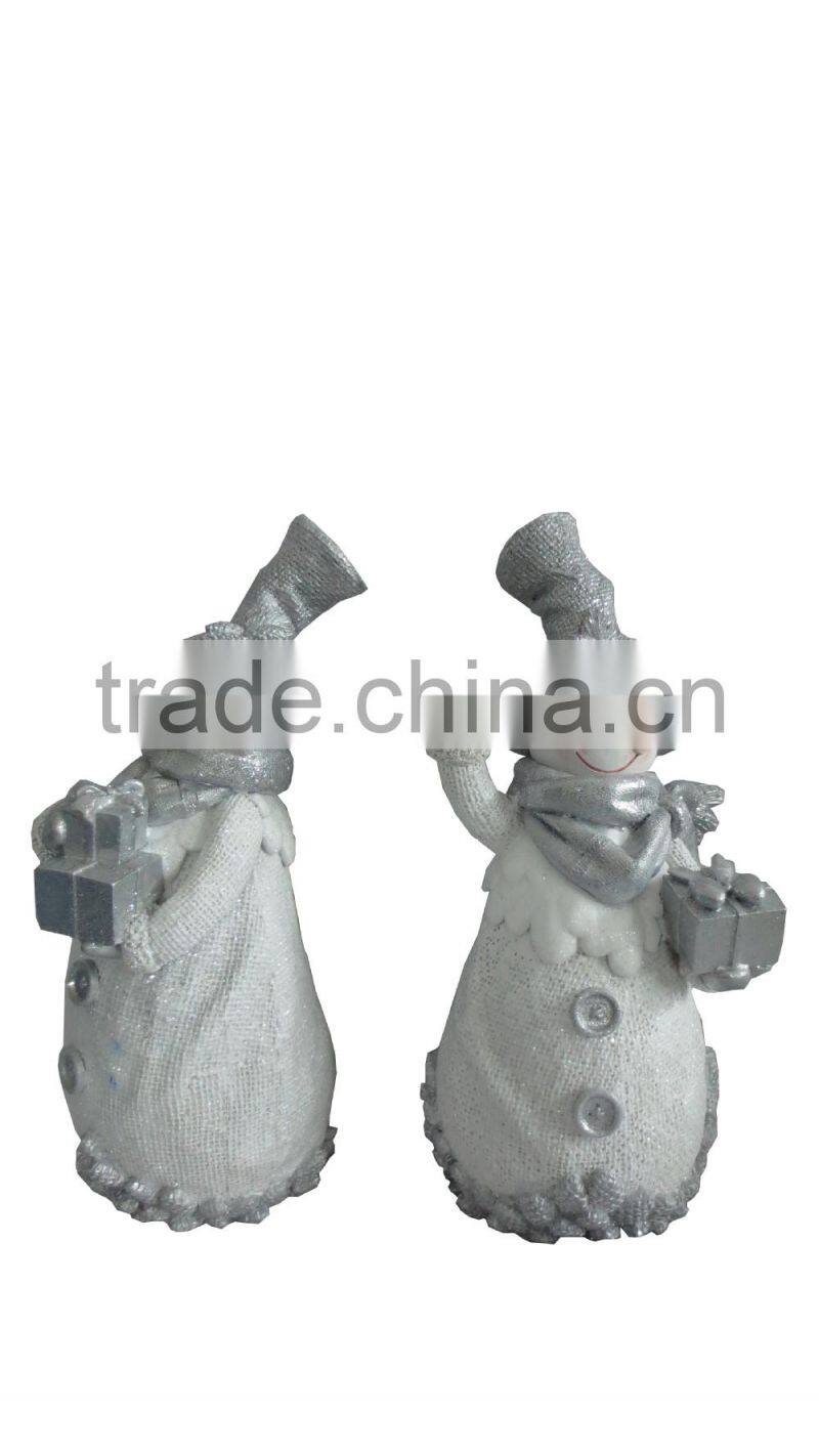 2014 new handmade resin christmas snowmen for sale