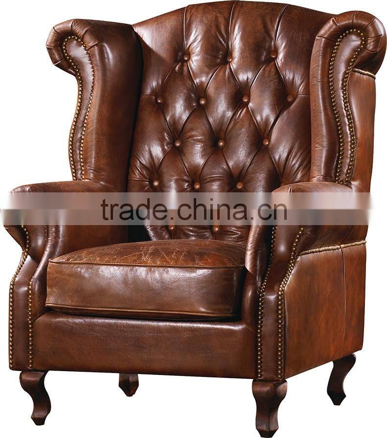 2016 high quality retro ,vintage leisure chair for living room C613#