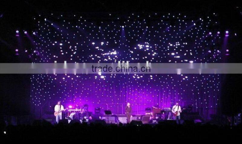 favorable price top quality led star cloth