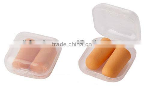 Promotional PU foam safety anti-noise earplugs
