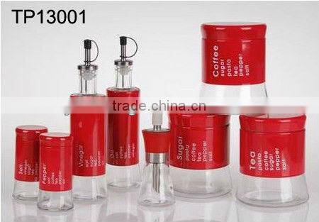 zibo glass kitchen pot sets with stainless steel coating