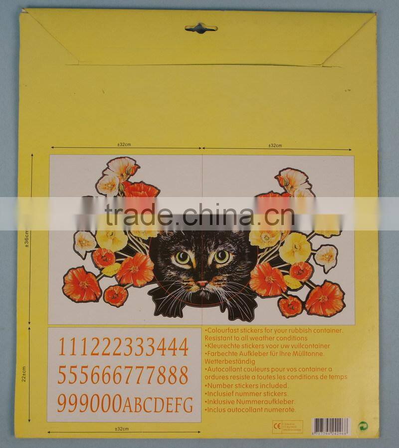 DIY Eco-Friendly Waste Bin Sticker