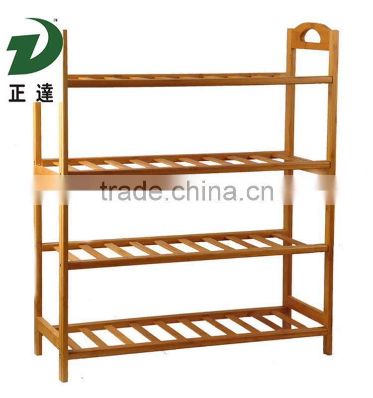 Walnut wood shoe rack with good qality