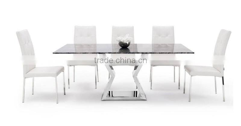 FF-071 factory price stainless steel dining table base metal furniture legs