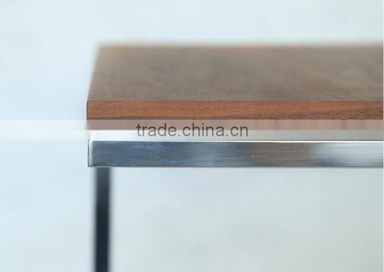 CN8010 Wooden corner sofa center table design