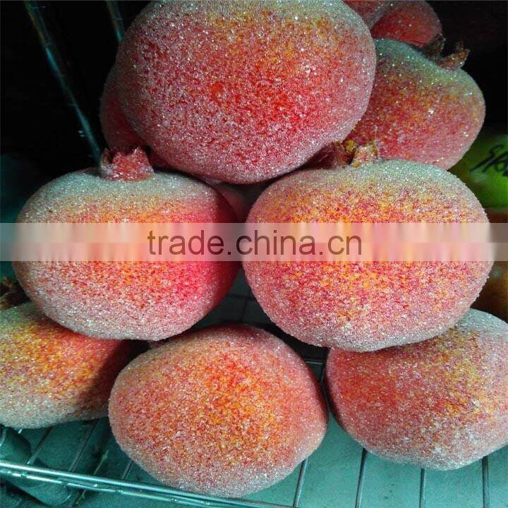 Wholesale Artificial Fruit For Decoration beaded artificial fruit pear artificial fruit pomegranate for home decoration