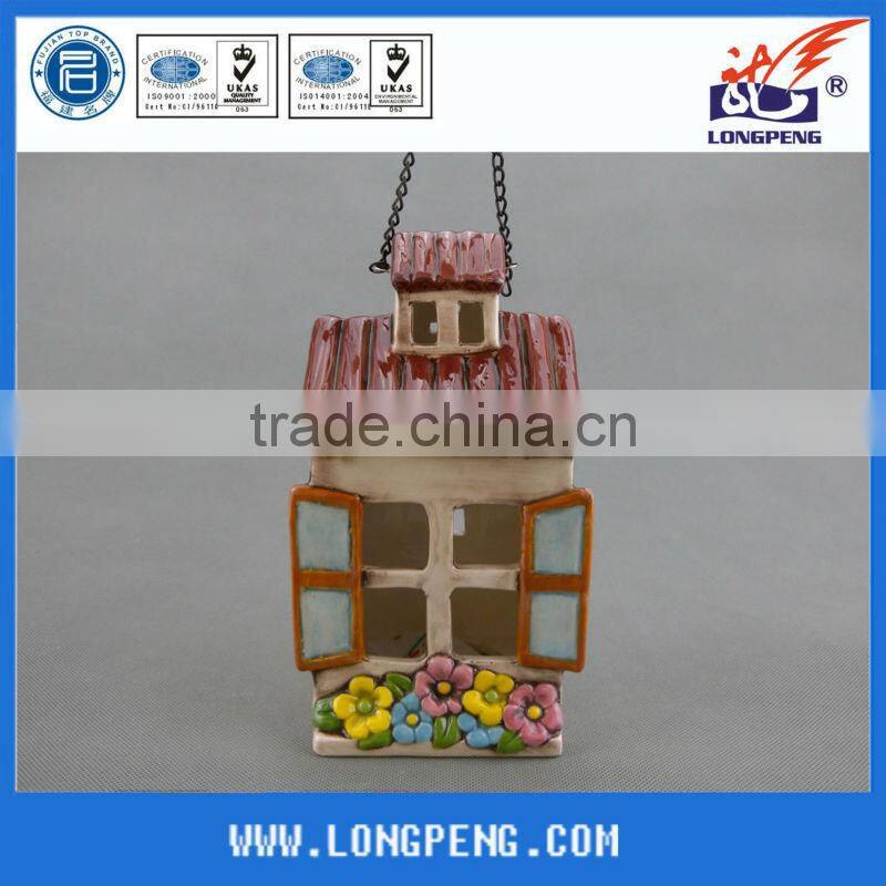 Outdoor Hanging Ceramic Garden Lantern
