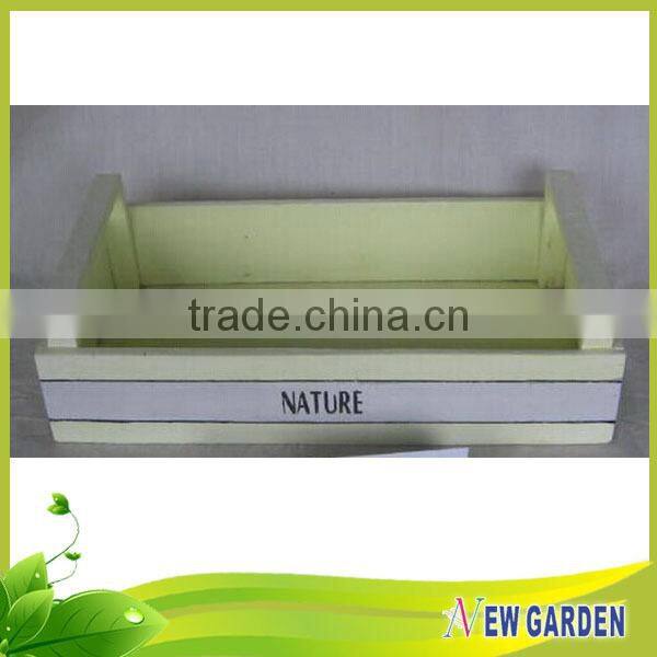 Fashionable Customzied Barrel Shape Wooden Different Types Flower Pots