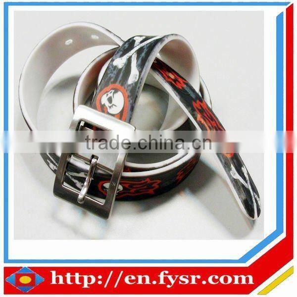 Screening printing silicone belt