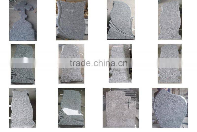 China cheap G635 red granite headstone