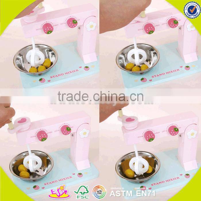 wholesale pretend play pink wooden kids baking set top fashion wooden kids baking set W10D013