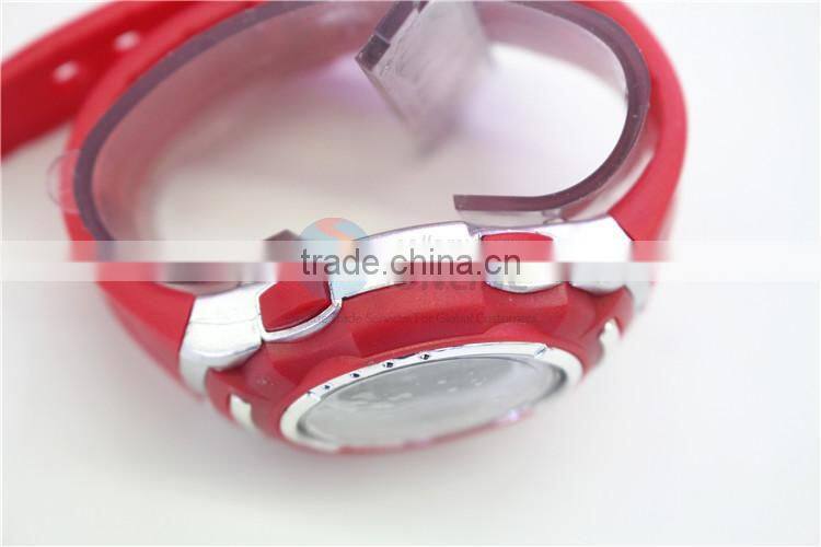 Factory price red child digital watch