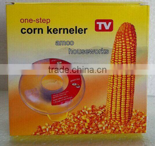 Promotional Corn hand tool, Plastic Corn Kerneler