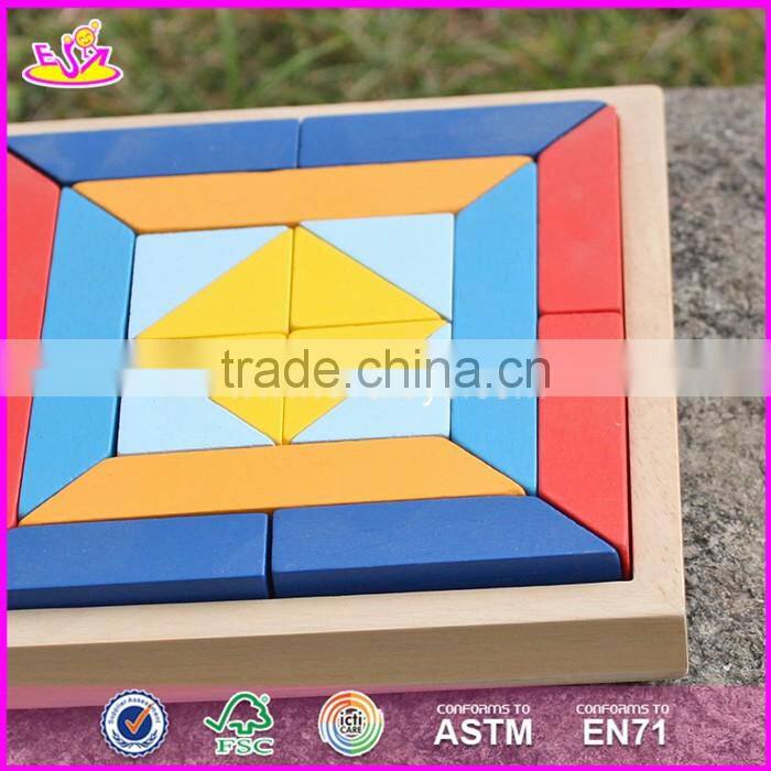 2017 New design 20 pieces educational wooden blocks for toddlers W13A127