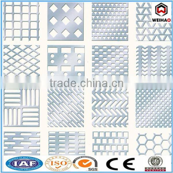 2015 hot sale perforated metal sheet factory