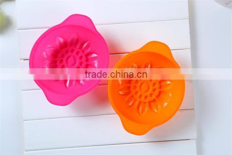 Sunflower Birthday Party Cake Silicone Mold Silicone Bakeware Bowl