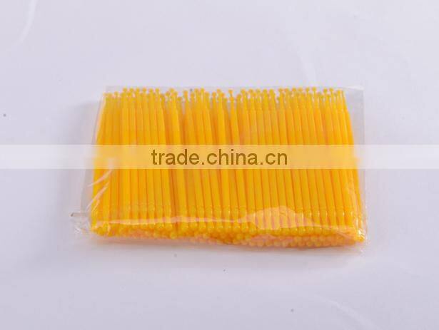 2015 colored dental disposable micro brush/applicator micro brush,different size available