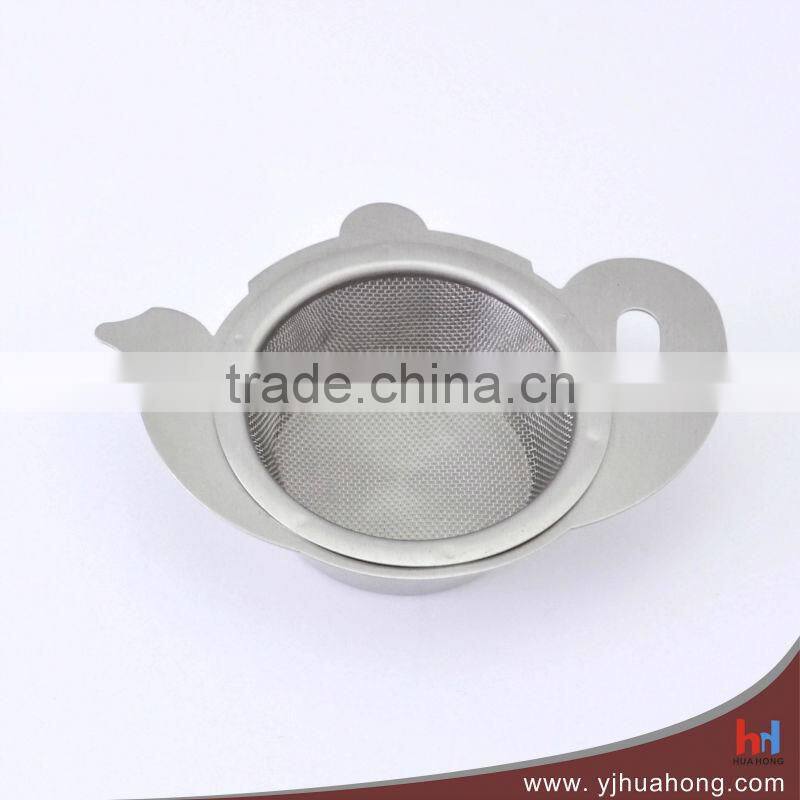 Unique Design Stainless steel Mesh tea strainer/tea filter
