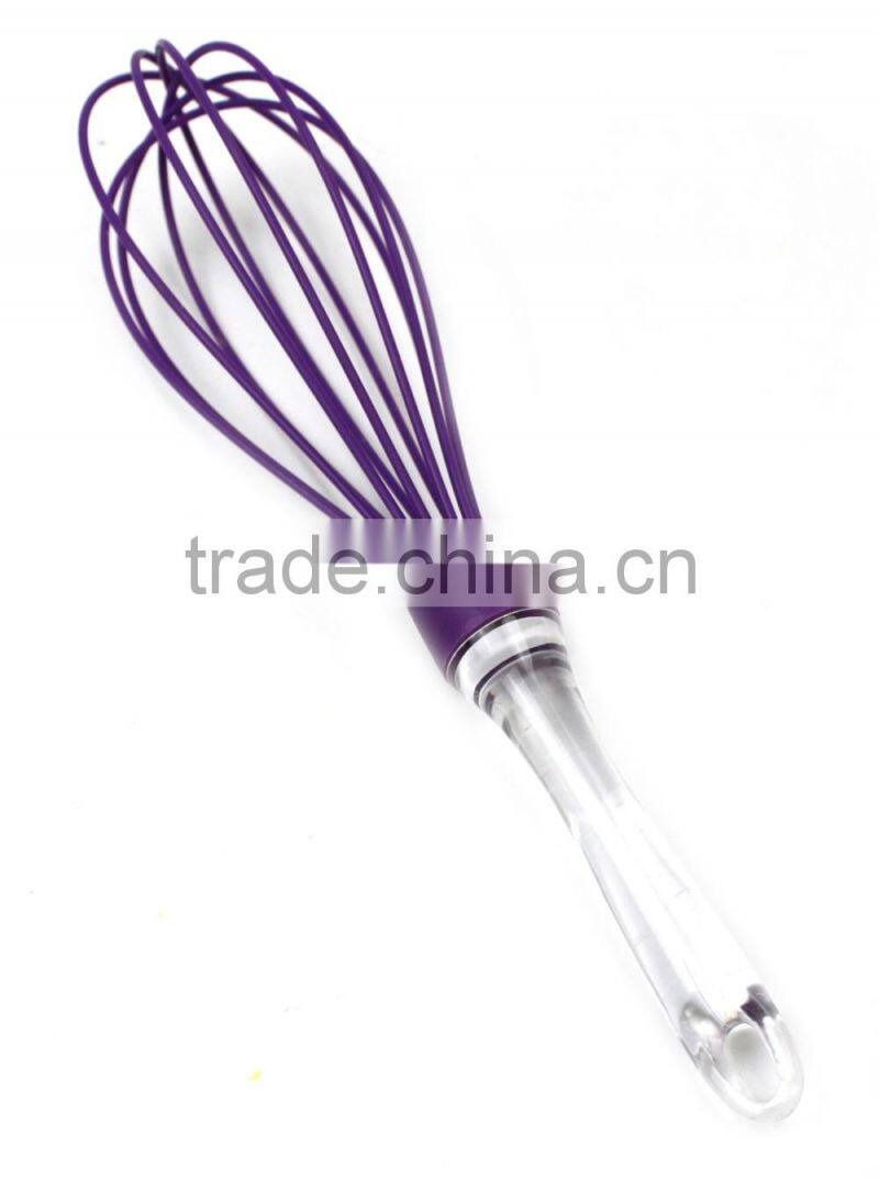E02-P3 High Quality Plastic Mini Whisk Egg Beater Whisk