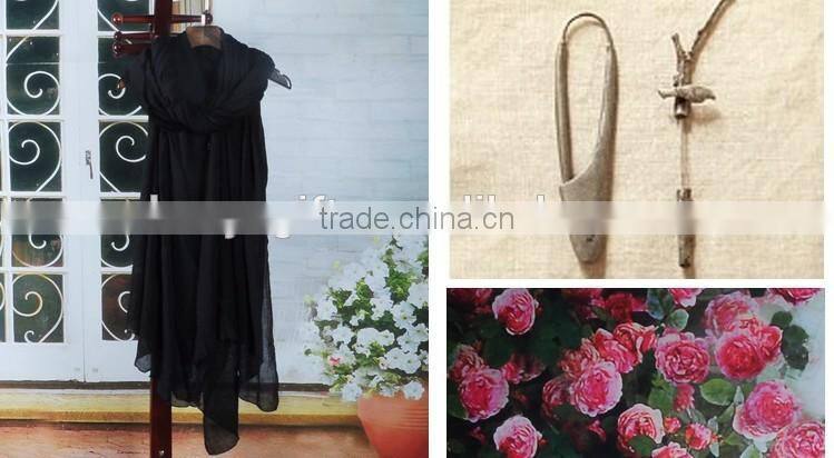 Hot Sale New Arrival Autumn Winter Artesanato Women Scarves Fashion Lengthen Cotton Scarves Warm Solid Scarf