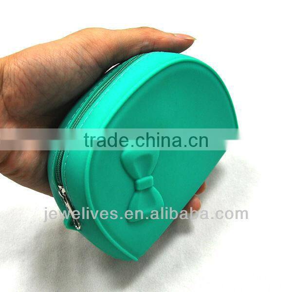 Silicone heat resistance waterproof cheap cosmetic bag