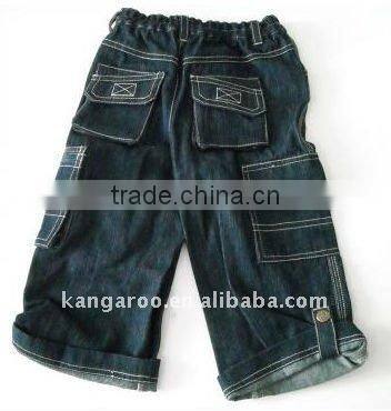 boys 100%cotton denim short