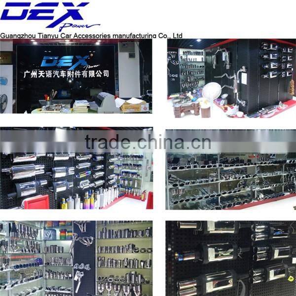 Racing Car parts muffler pipe for R ange Rover Oil tip L and Rover stainless steel exhaust tip