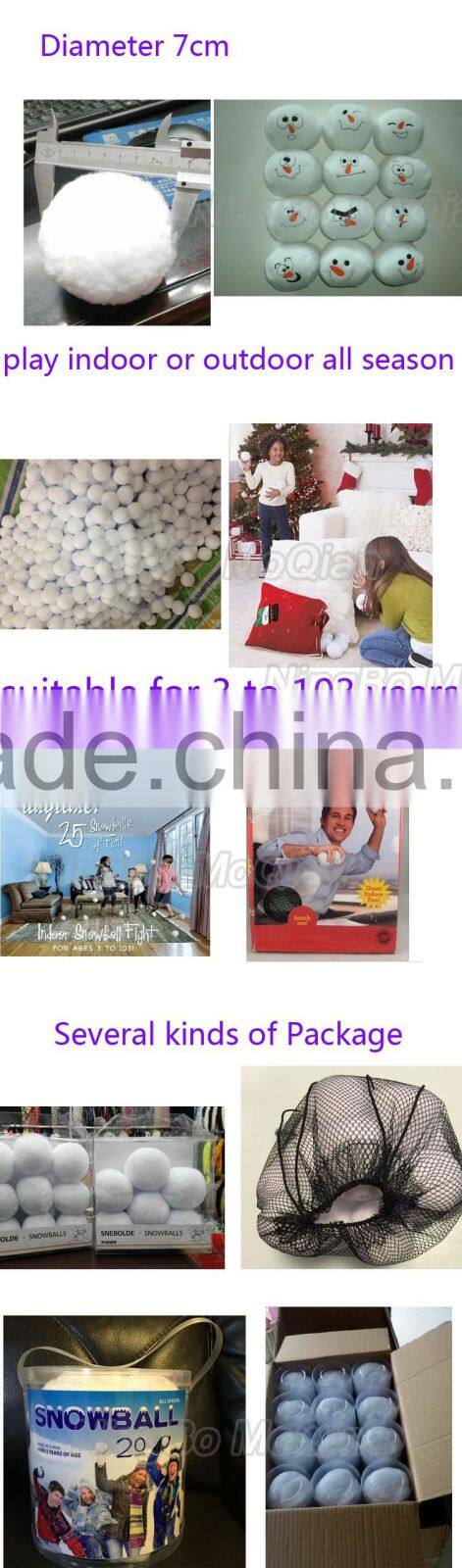 youngs Indoor Snowball Fight simulation Snowball Anytime Play Snowtime Snowballs any season, Christmas indoor snowball